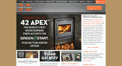 Desktop Screenshot of fireplacex.com